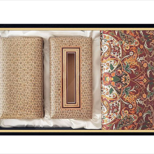 Khatamkari Tissue Box Set